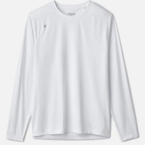 Rhone Reign Long Sleeve Tshirt Tee Small White